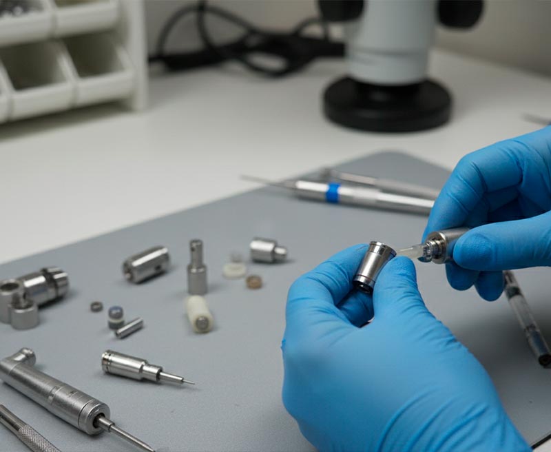 imagem de Manutenção e Revisão em Pontas de Alta Rotação